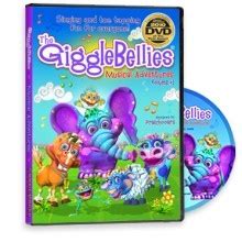 The GiggleBellies DVD Volume 1 | Fun songs for kids, Kids songs, Kids entertainment