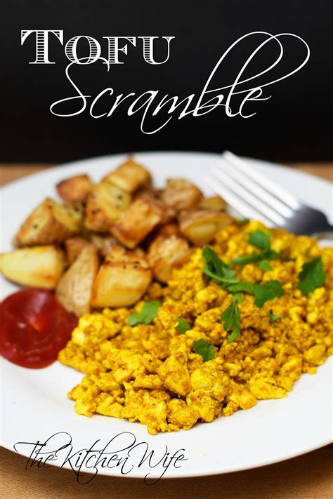 Easy Tofu Scramble Recipe - ~The Kitchen Wife~