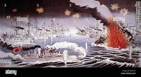 Russo-Japanese War, 1904/1905, sea battle of Tsushima, 27.5.1905 ...