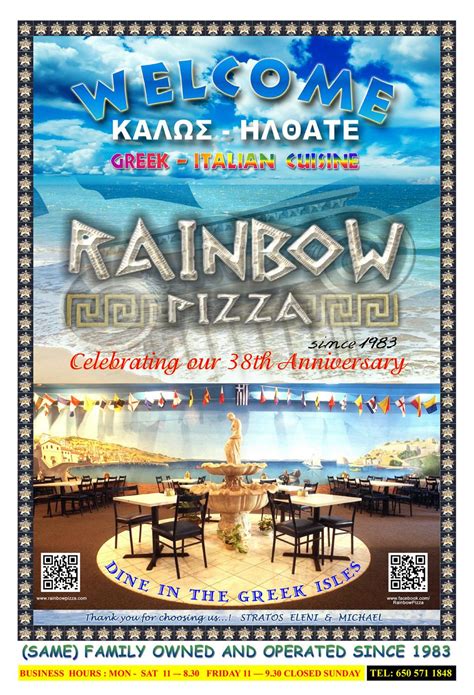 Rainbow Pizza menu 2020 by Target Point - Issuu