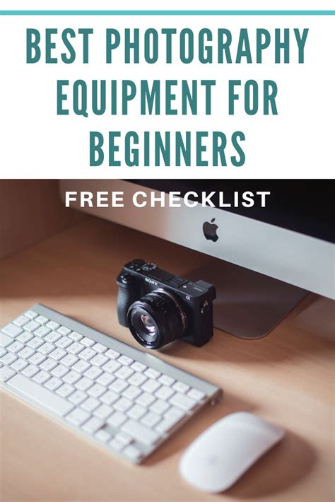 Want to know the best photography equipment for beginners? I created a free checklist of ...