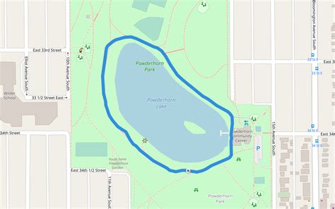 Powderhorn Lake Walking And Running Trail - Minneapolis, Minnesota, USA | Pacer