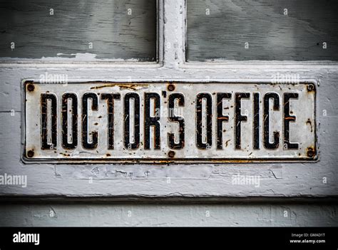 Doctor's Office Sign Stock Photo - Alamy