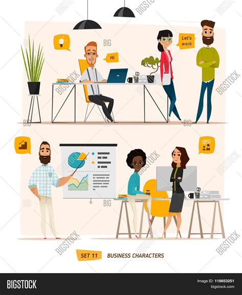 Business Characters Vector & Photo (Free Trial) | Bigstock