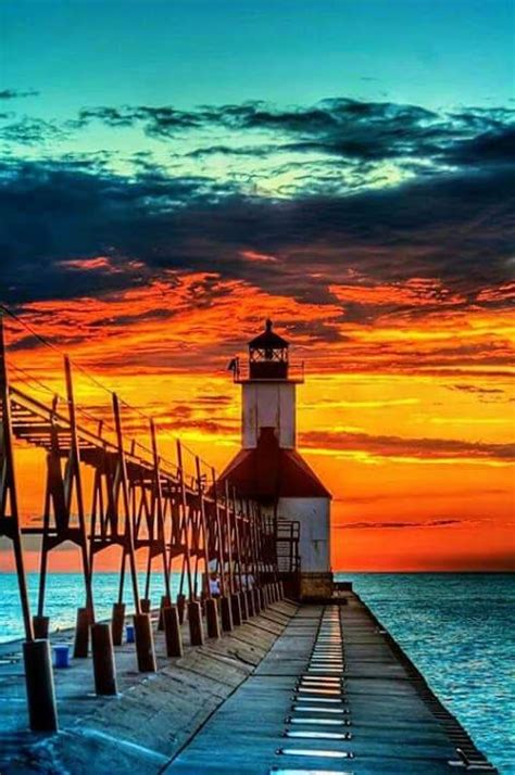 St Joseph Lighthouse, Michigan | Lighthouses... | Lighthouse, St joseph ...