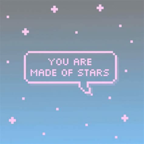 You Are Made Of Stars Pastel GIF – You Are Made Of Stars Pastel Pink – discover and share GIFs