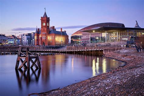 Cardiff Bay Evening Photograph by Richard Downs - Fine Art America