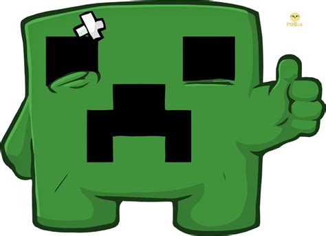 Minecraft Free Transparent Logos - Super Meat Boy Creeper Clipart - Full Size Clipart (#723124 ...