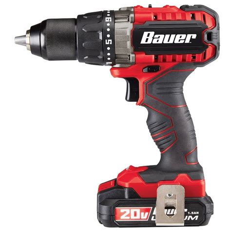 Bauer 20V Hypermax™ Lithium 1/2 in. Drill/Driver Kit - Cordless Drills