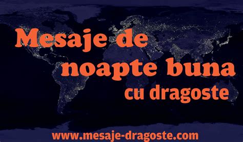 Mesaje de noapte buna