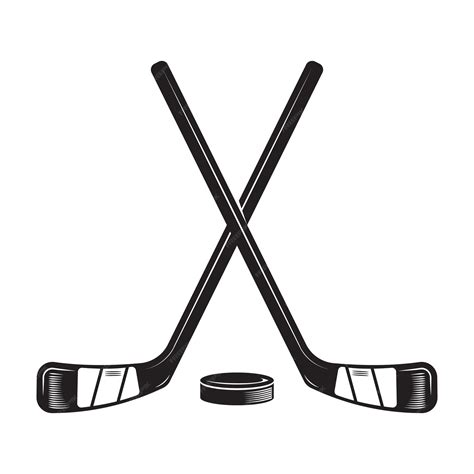 Premium Vector | Ice Hockey design on white background. Hockey Stick ...