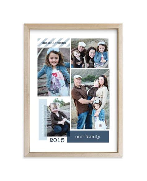 Family Collage Custom Photo Art Print | Family collage, Photo art ...