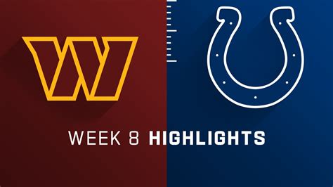 Washington Commanders vs. Indianapolis Colts highlights | Week 8