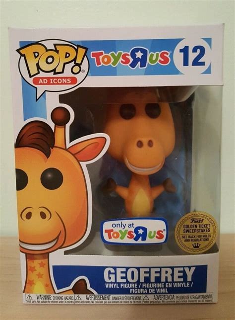 Funko Pop Geoffrey Giraffe #12 Toys R Us Exclusive SEALED Brand New Ad ...