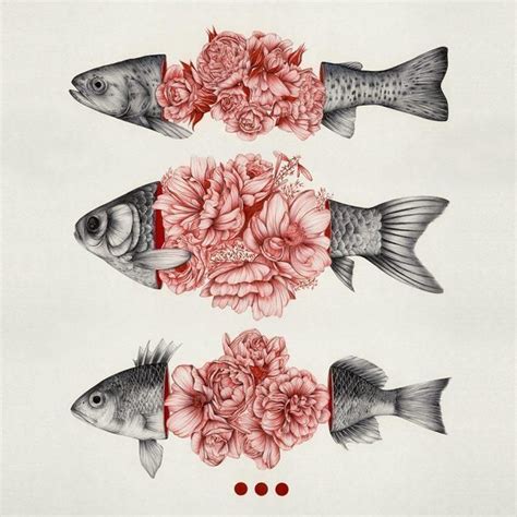 Peony Yip – Drawing Artist | Fish illustration, Art drawings, Fish art