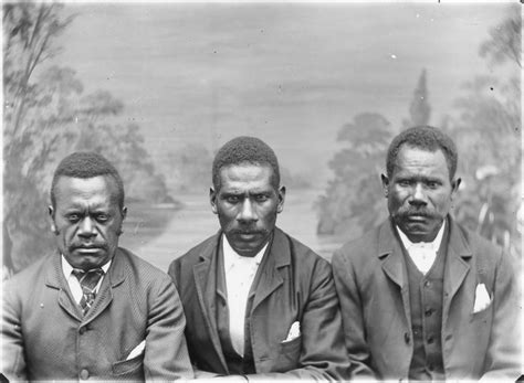 Studio portrait of three South Sea Islander men in Queensland | Studio portraits, Dark beauty ...