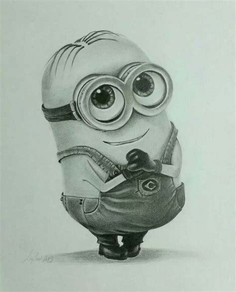 Minion | Coisas para desenhar, Desenhos artísticos com lápis, Desenho ...