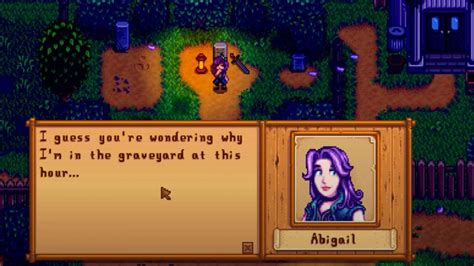 Stardew Valley Abigail – heart events, loves, and hates - PNGPhoneTok.com