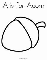 Discover The Joy Of Coloring With An Acorn Themed Page sketch template