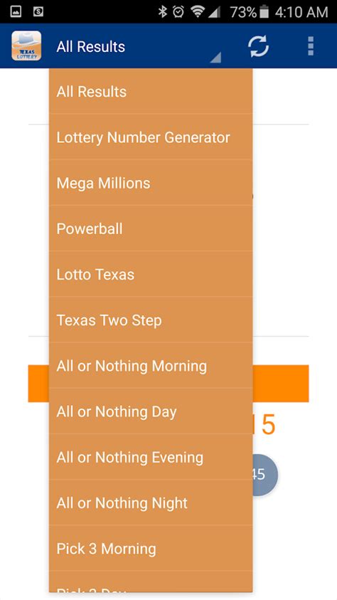 Texas Lottery Results - Android Apps on Google Play