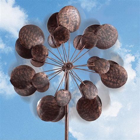 Gifts - Large Four Level Metal Wind Spinner | Wind art, Wind sculptures, Metal wind spinners