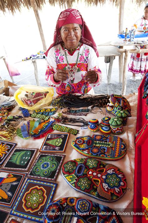 Activities in Mexico Riviera Nayarit - Huichol Indian Encounter | Arte huichol, Artesanía ...