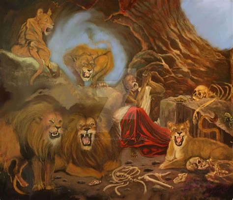 Daniel in the LIons Den by JerrickJones on DeviantArt