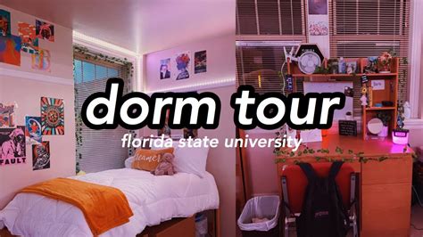 dorm room tour 2020: freshman year @ florida state university - YouTube