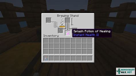 Splash Potion of Healing II | How to craft splash potion of healing ii ...