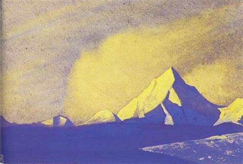 Himalayas - Nicholas Roerich - WikiArt.org