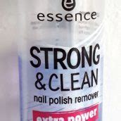 Essence Strong e Clean Nail polish remover extra power | Nailartenon