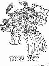 Skylanders Giants Life First Edition Tree Rex Coloring Page Printable sketch template