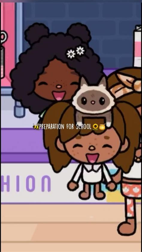 🐝preparation for school | Toca boca🐾🌻 | Preparation, School, Character