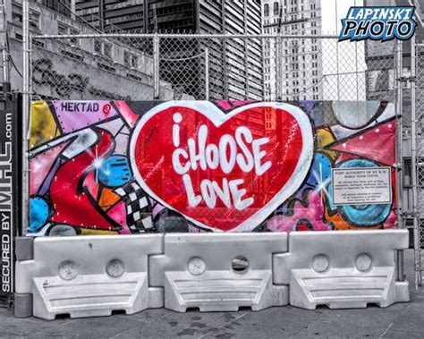 Love Graffiti Photograph New York Color Photography Street - Etsy