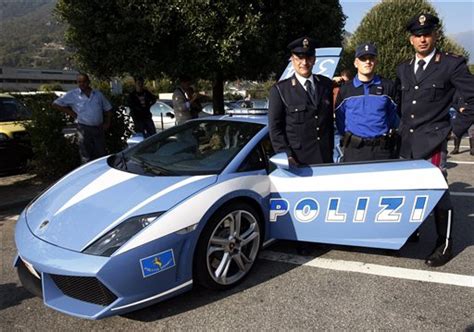 Italian Lamborghini Cop Car On Display In Holland - CBS News