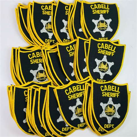 71 Cabell County Sheriff Department West Virginia Patches Dealer Lot | Patches for sale, Sheriff ...