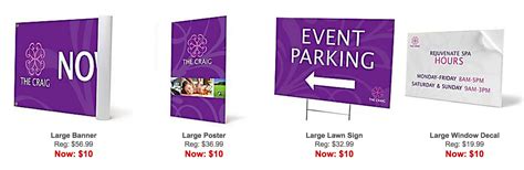 Large Banners, Posters and Signs for $10 at Staples | SHIP SAVES