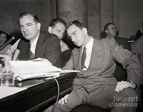 Joseph Mccarthy And Roy Cohn, 1954 Photograph by Bettmann