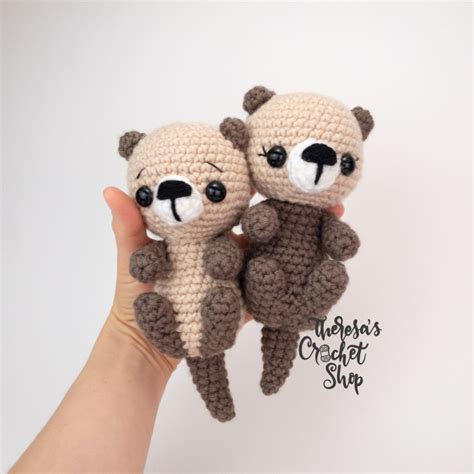 Sea Otters amigurumi pattern - Amigurumipatterns.net