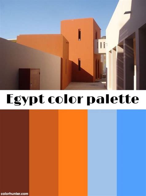 Egypt color palette | Egypt, Color palette, Palette