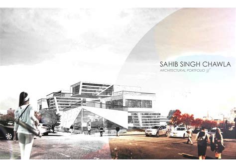 A3 Architecture Portfolio Layout