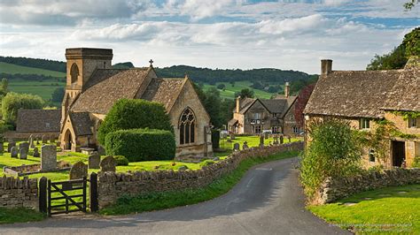 Snowshill, Cotswolds, Gloucestershire, England, Europe, HD wallpaper | Wallpaperbetter