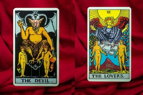 Tarot Meanings: The Devil and the Lovers Combination | LeadByStars