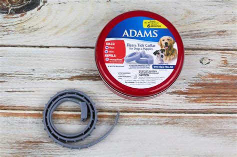 Adams Flea and Tick Collar for Dogs & Puppies Pets