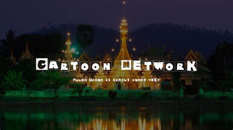 Cartoon Network Font : Download Free for Desktop & Webfont