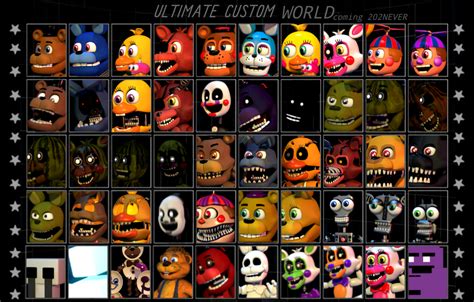 I remade the ucn roster with fnaf world characters | Fandom