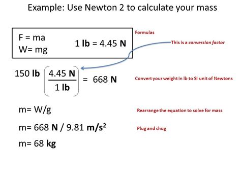 Convert Kg To Newtons How To Convert Kg To Newton Mass | Free Download ...