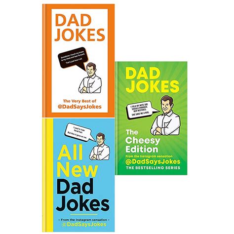 Dad Says Jokes 3 Books Collection Set (Dad Jokes,All New Dad Jokes,The ...