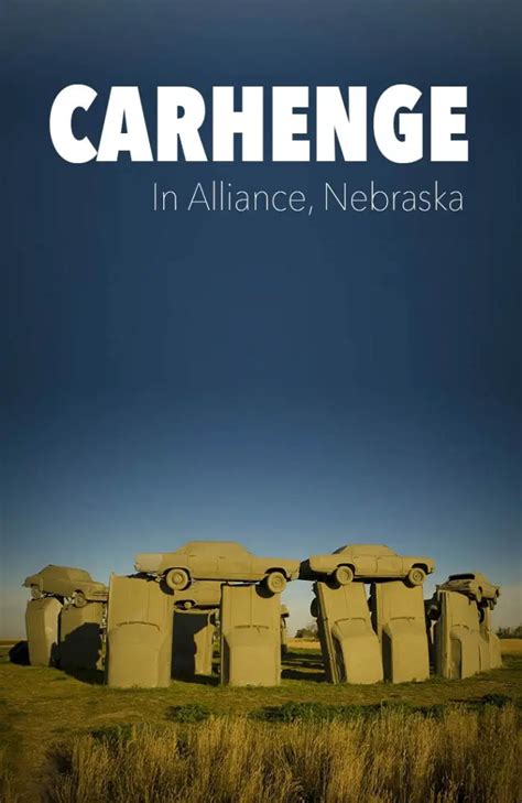 Carhenge in Alliance, Nebraska: Replica of Stonehenge Made of Cars