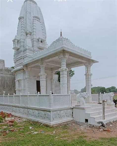 Jain Mandir In White Marble